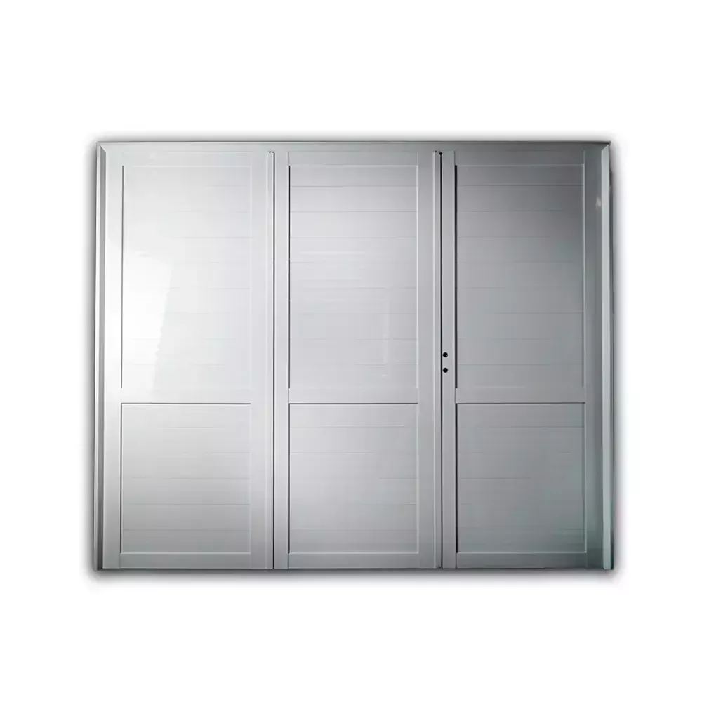 PORTÓN DE ALUMINIO 36MM CIEGO