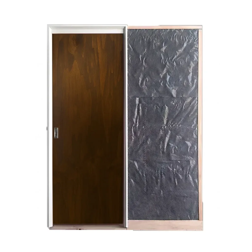 PUERTA DE EMBUTIR PINO LUSTRADO (Roble)