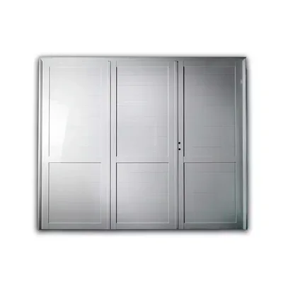 PORTÓN DE ALUMINIO 36MM CIEGO