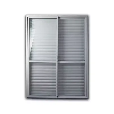 PUERTA VENTANA CON UMBRAL TRANSITABLE VID. ENT. Y CELOSIA CORREDIZA