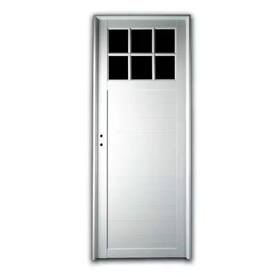 PUERTA 36MM TAB TUBULAR 1/4 VIDRIO REPARTIDO STIPOLITE (GOLD)